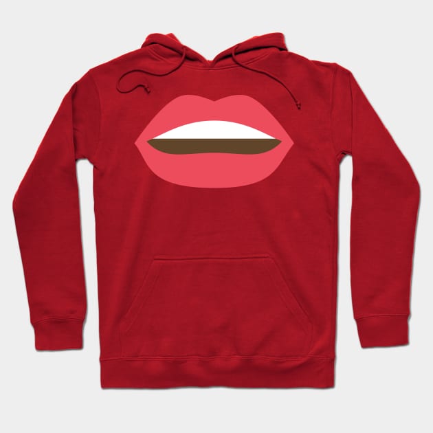 mouth Hoodie by sarahnash